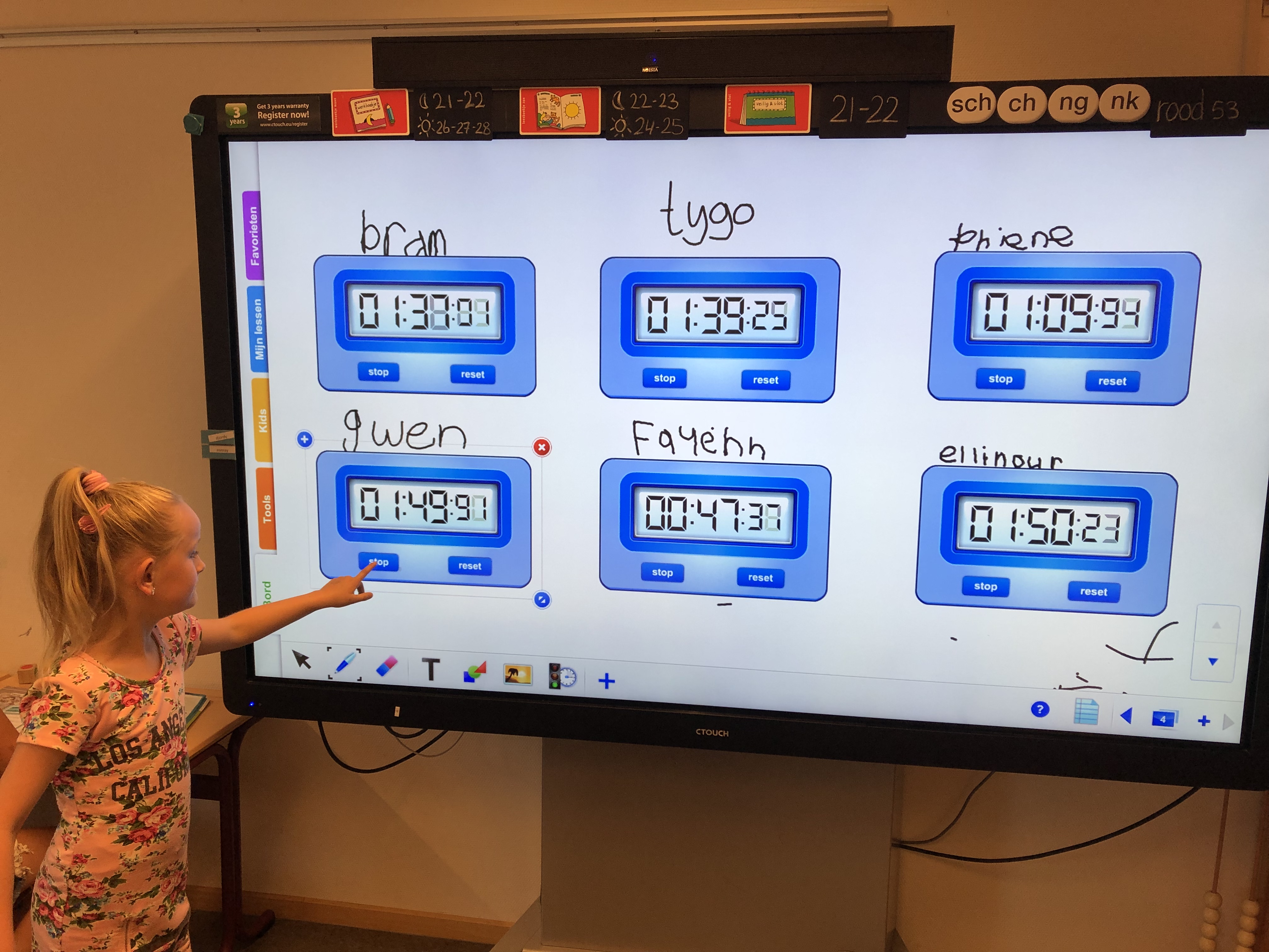 Proactieve kinderen in de groepen 3