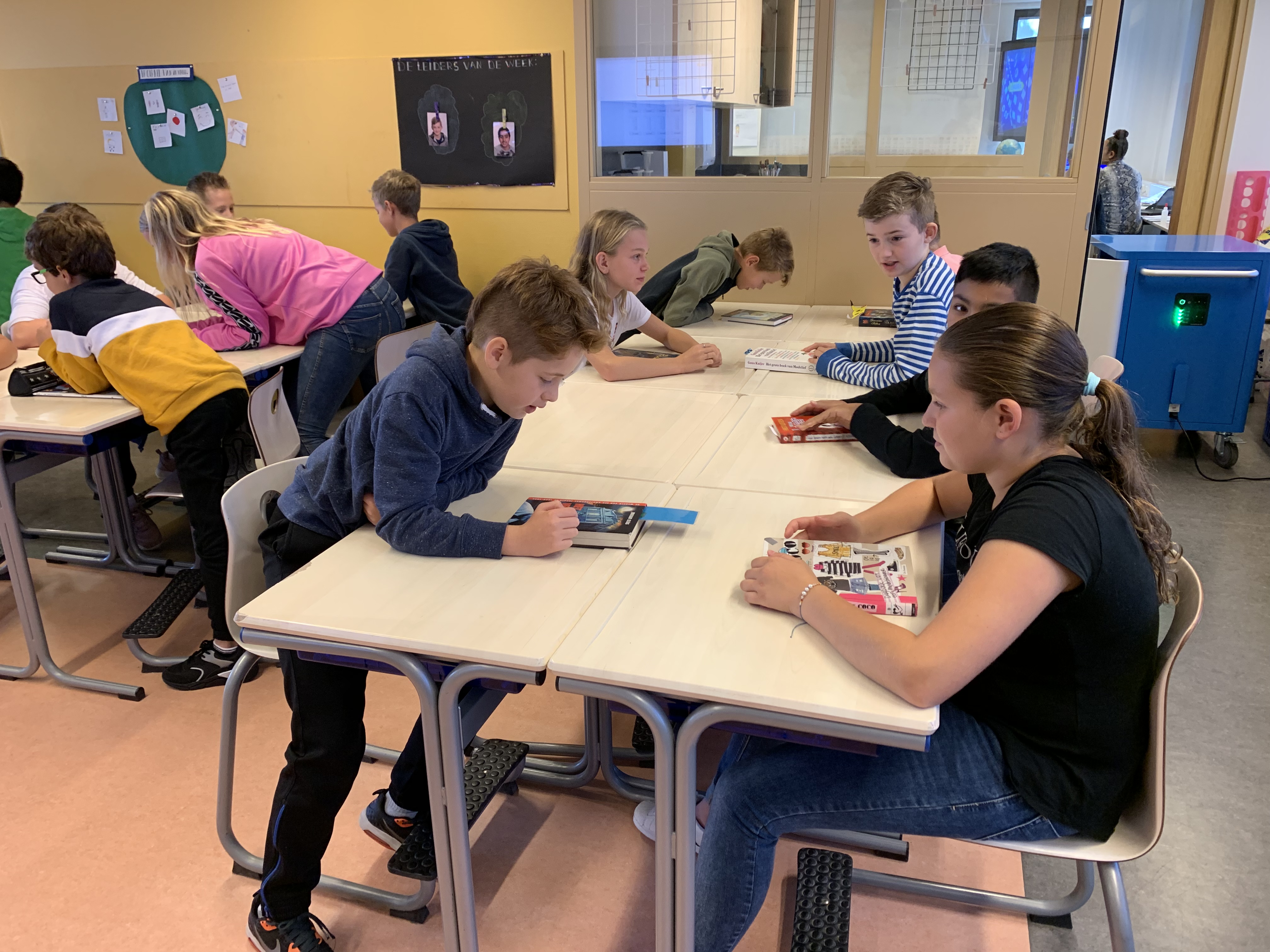 Speeddaten met leesboeken 