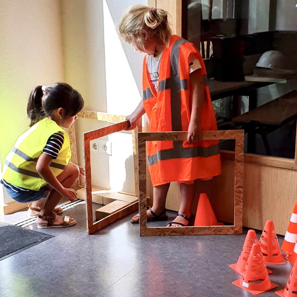 Bouwen op de bouwplaats