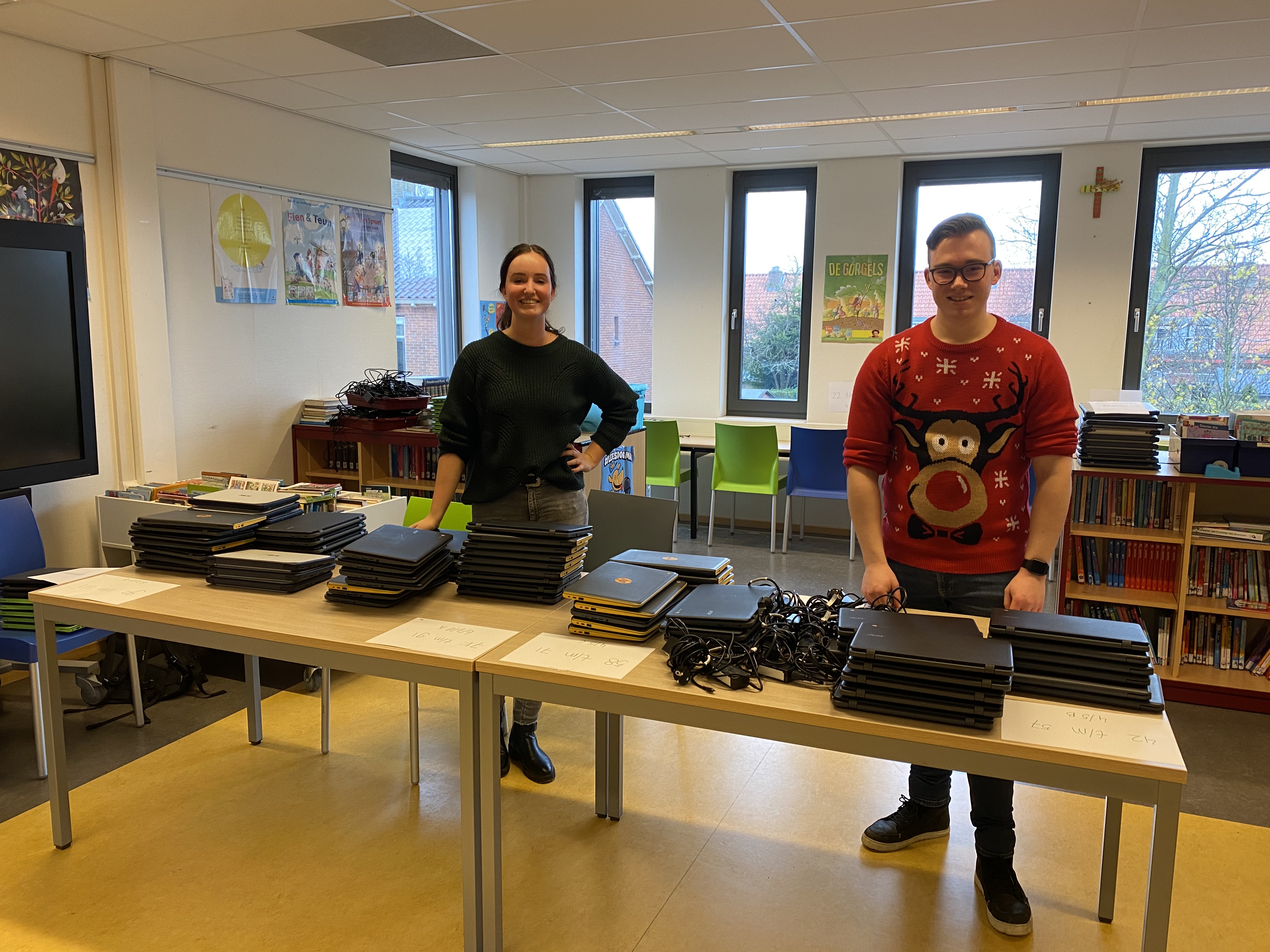 Voorbereidingen voor het onderwijs op afstand