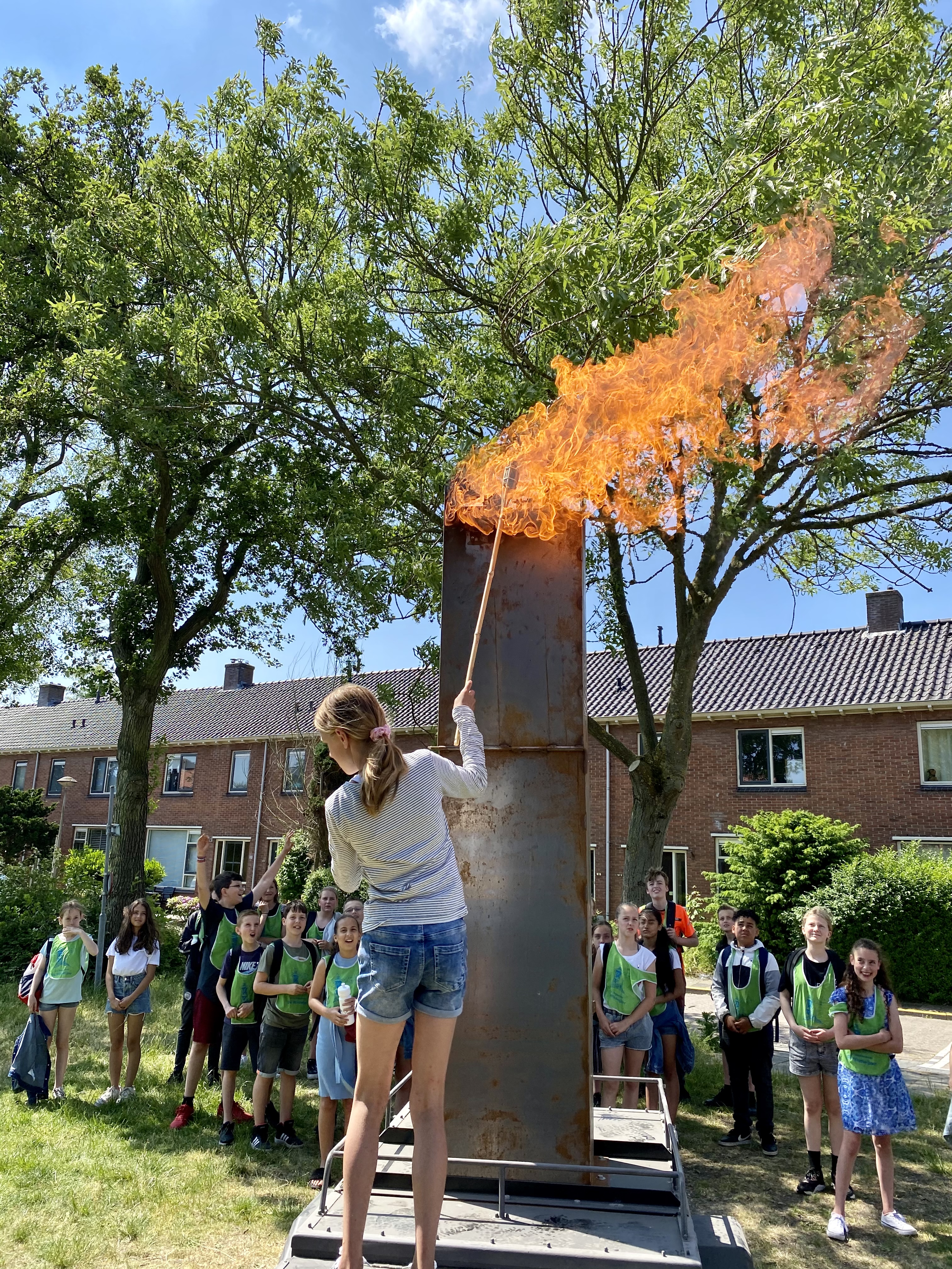 Herdenking ‘adopteer een monument.’ 
