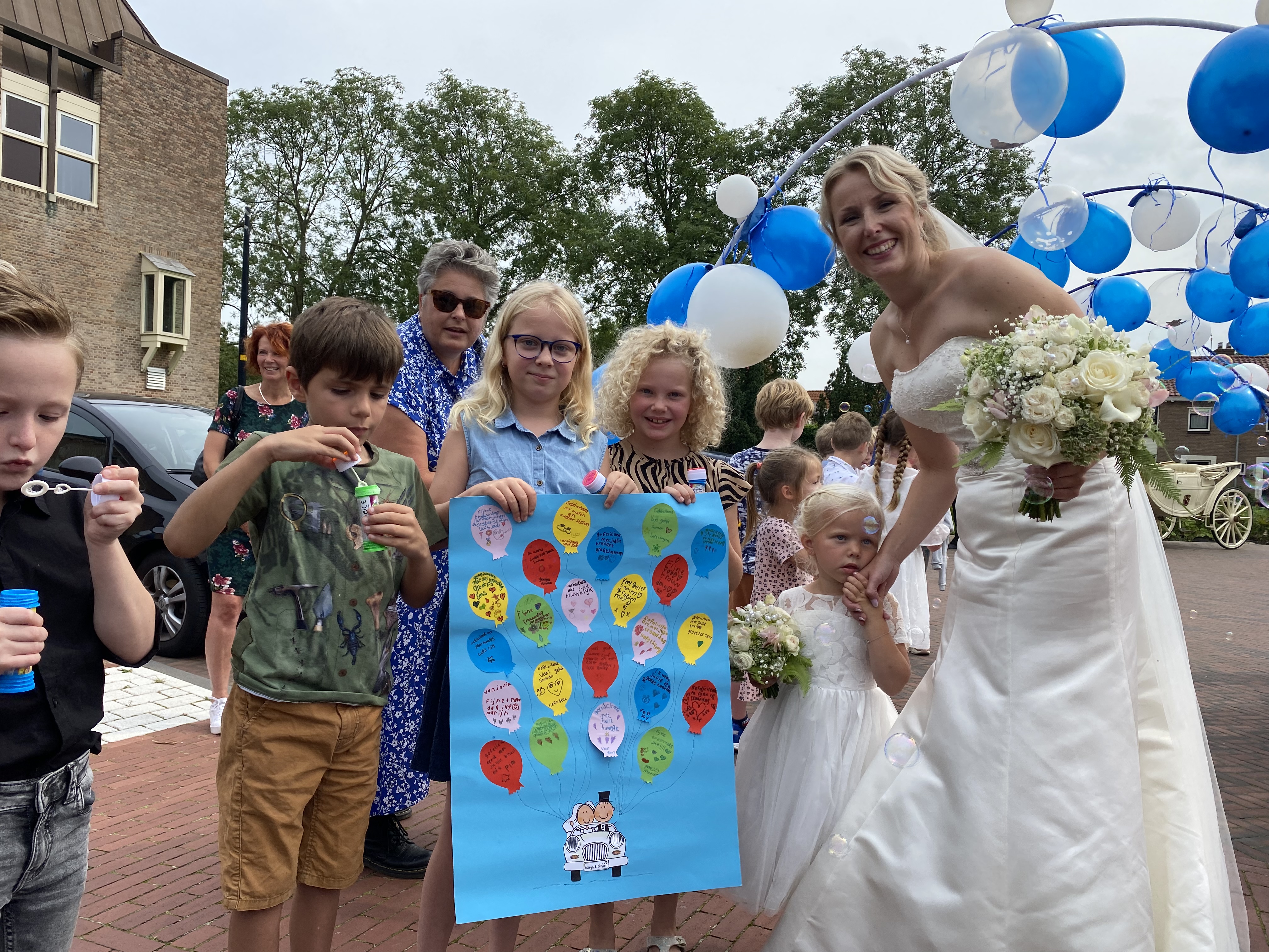 (Juf) Marijn getrouwd met haar man Stefan