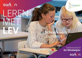 Schoolkoers in een compacte flyer