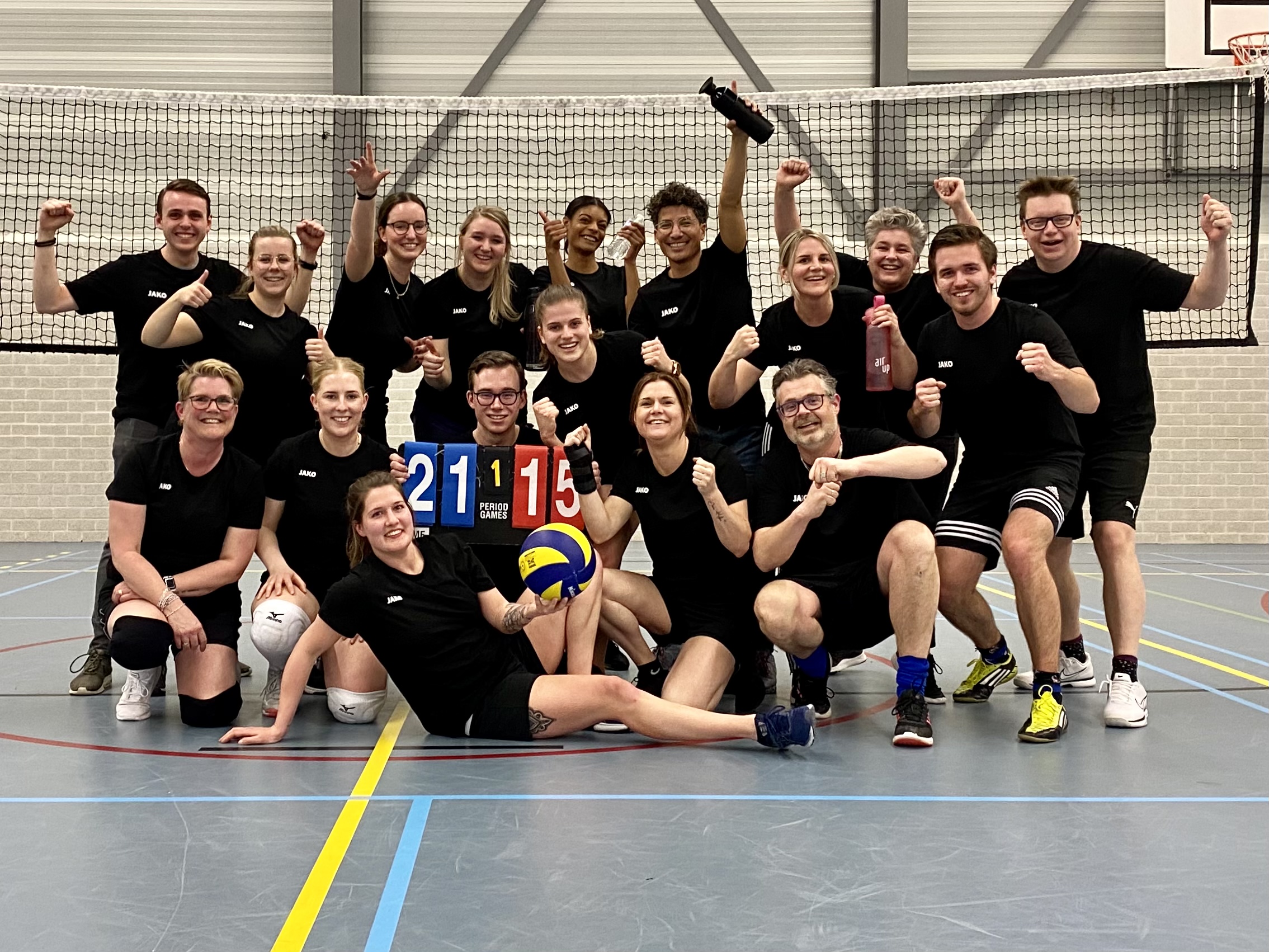 #TeamWindwijzer in actie bij PO-VO volleybaltoernooi