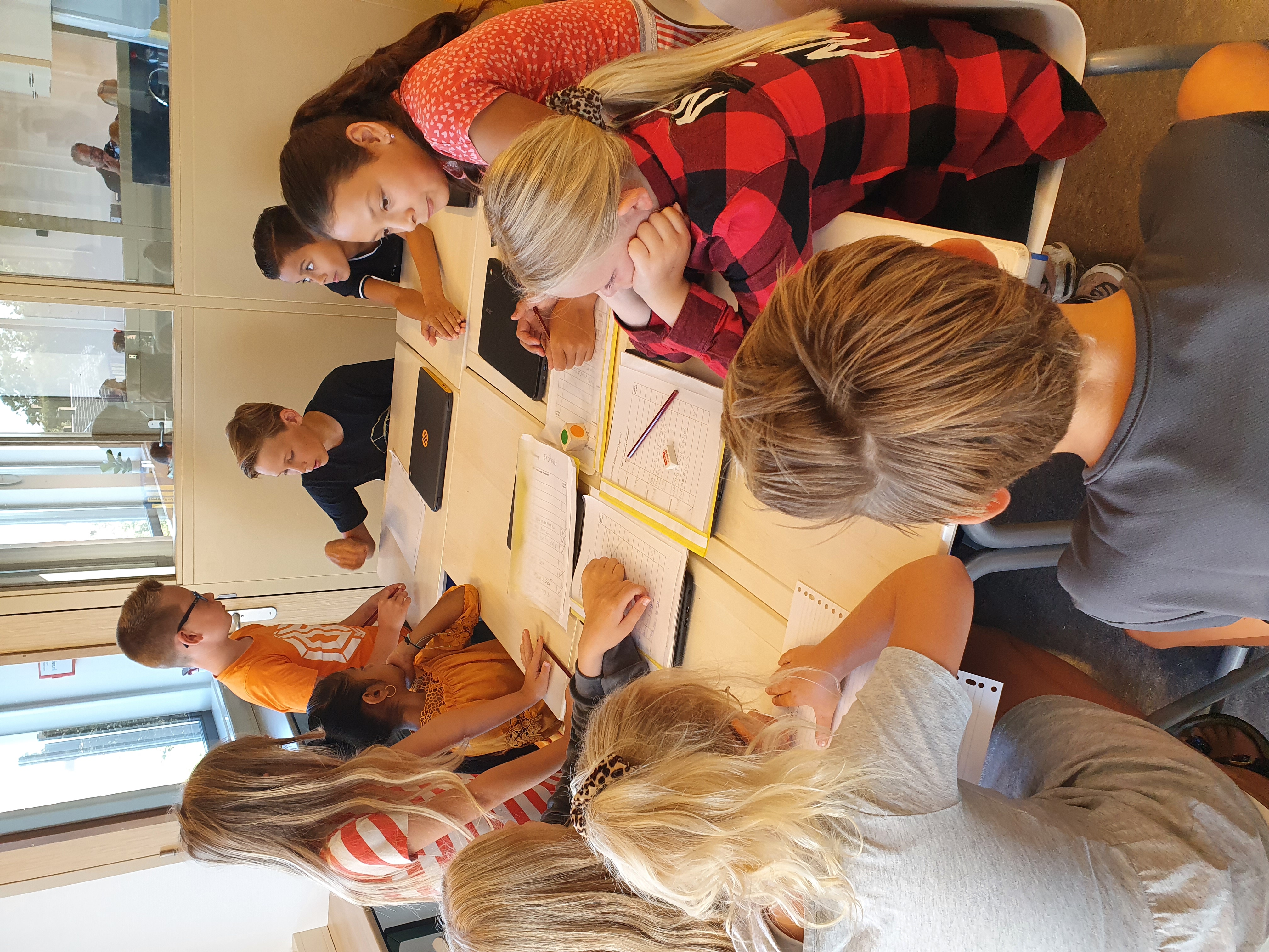 We zijn weer begonnen in de bovenbouw!