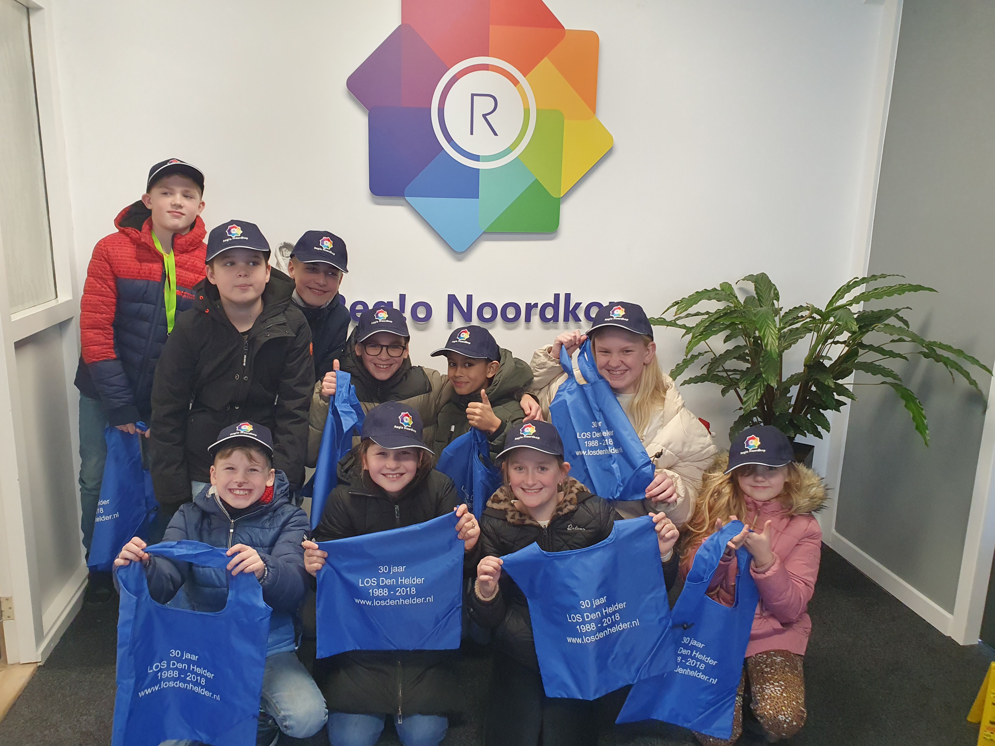 De leerling-redactie in actie!