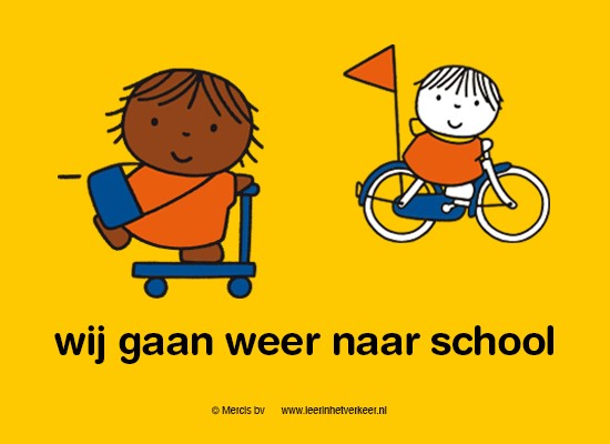 ‘We gaan weer naar school’