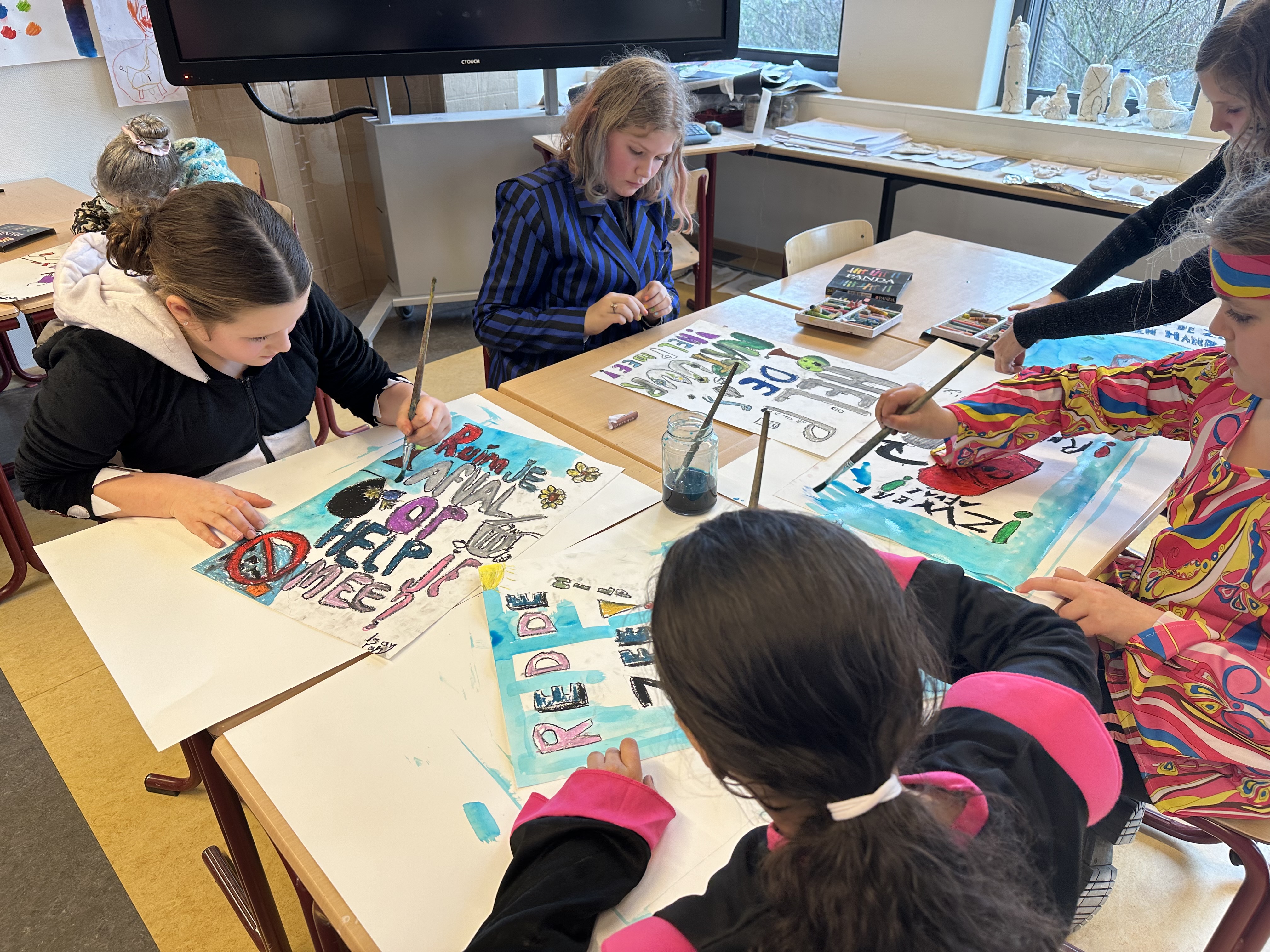 Tekenwedstrijd stop zwerfafval! 