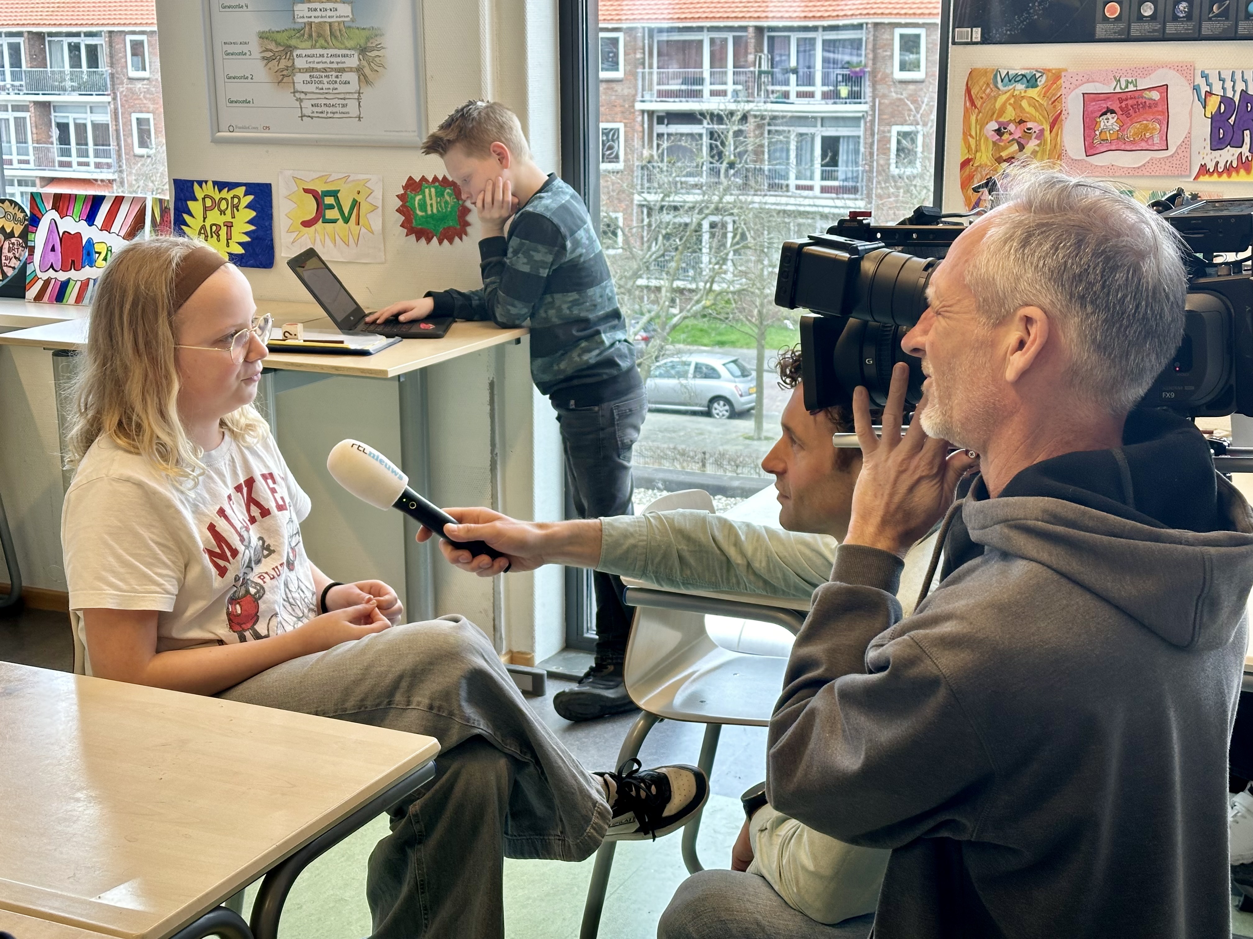 RTL-nieuws op school