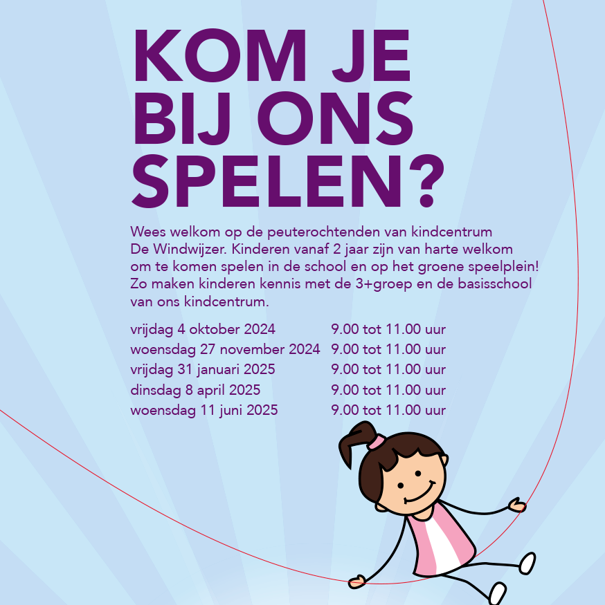 Peuterochtenden 2024-2025