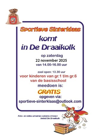 flyer sportieve SinterKlaas