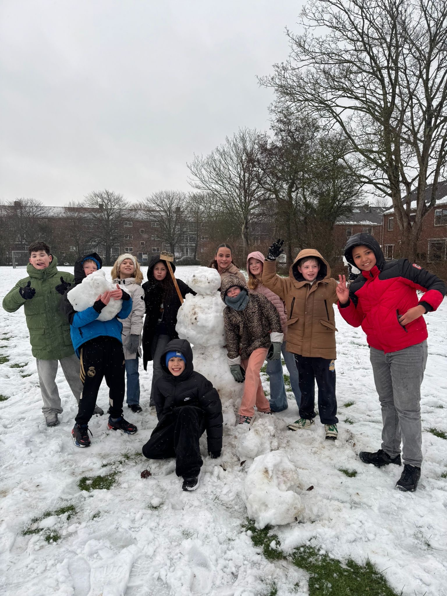 Winterweer op de Windwijzer