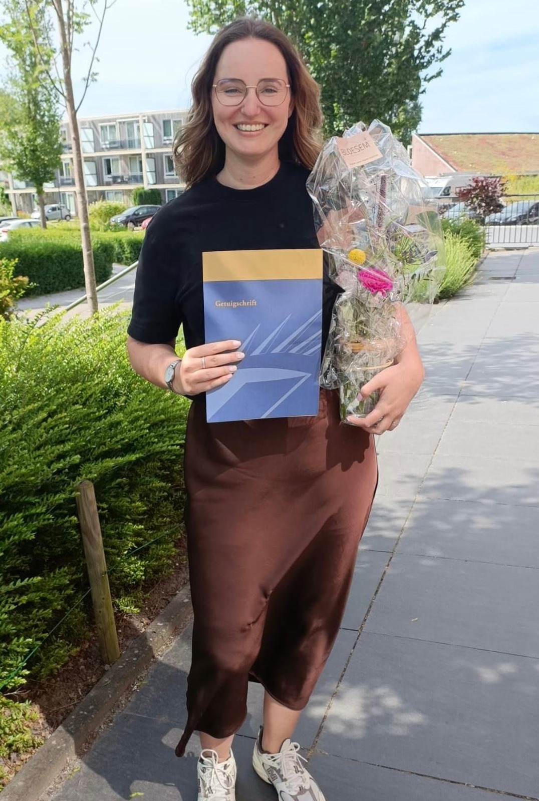 Rosanne Dokter is geslaagd voor opleiding rekenspecialist